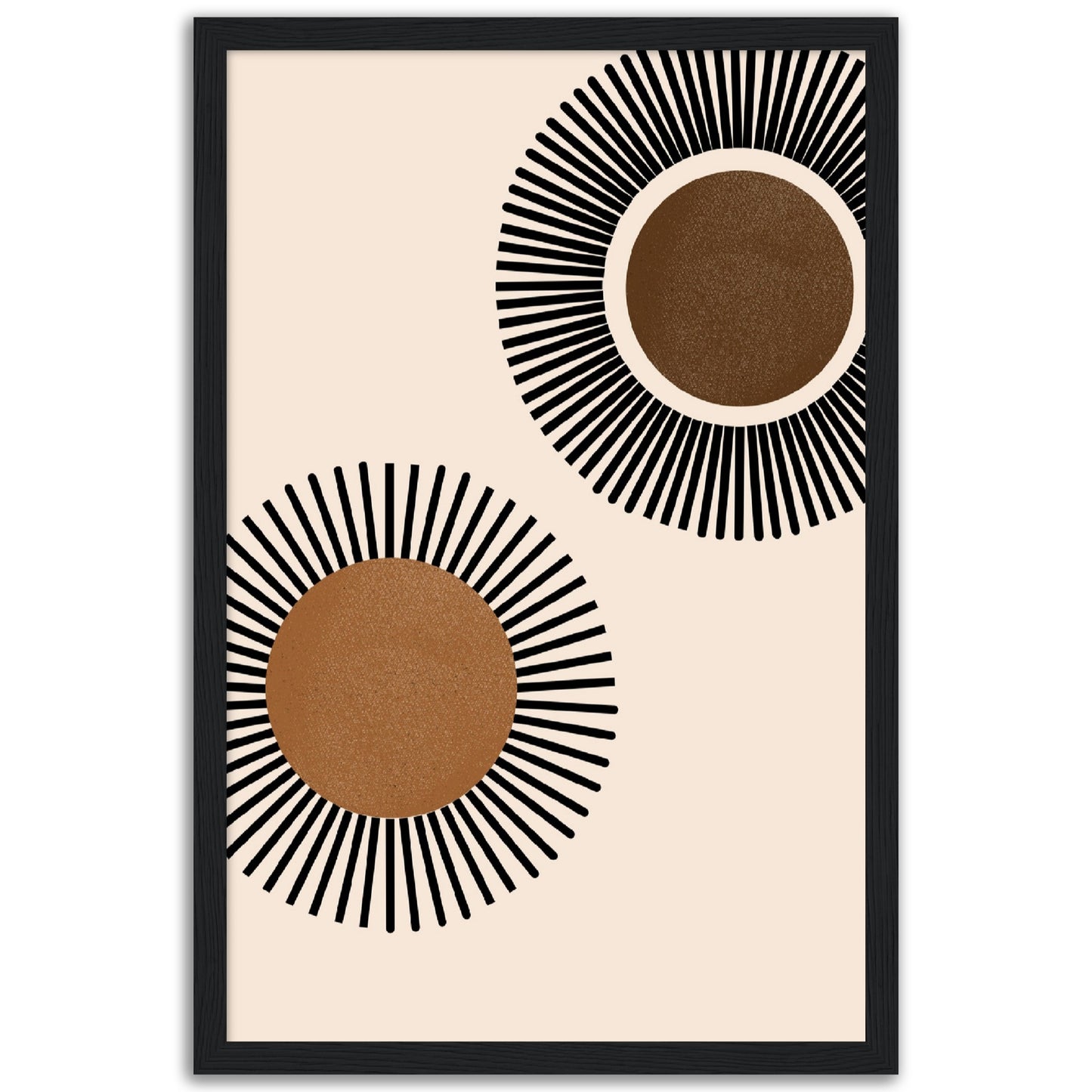 Boho Suns Art Print