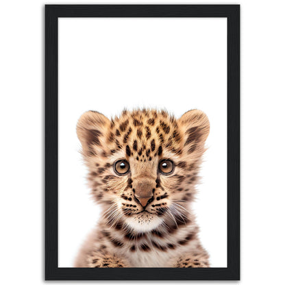 Baby Leopard Poster