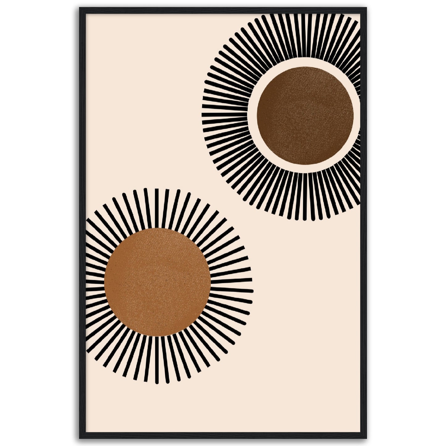 Boho Suns Art Print