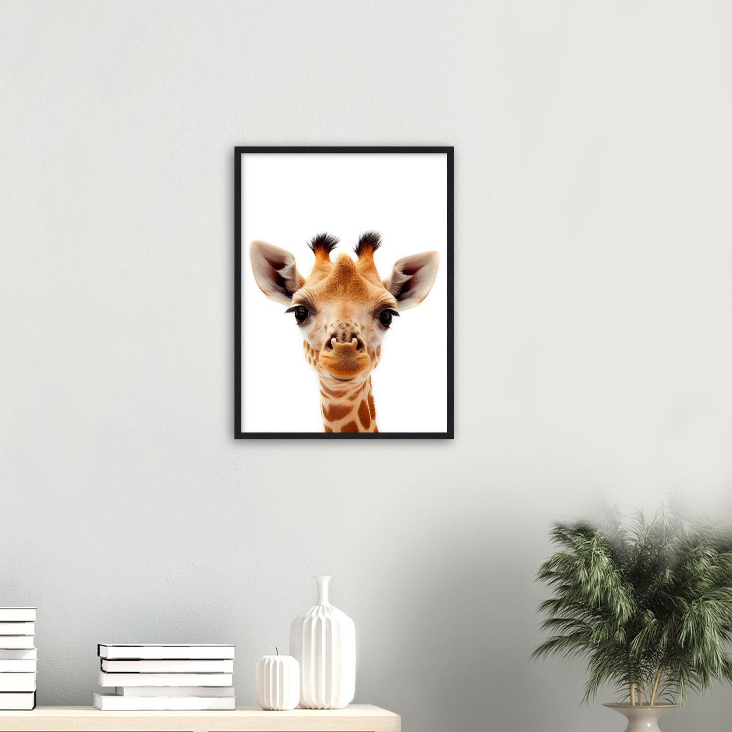 Giraffe Baby Animal Poster