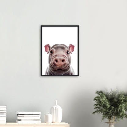 Little Hippo Portrait