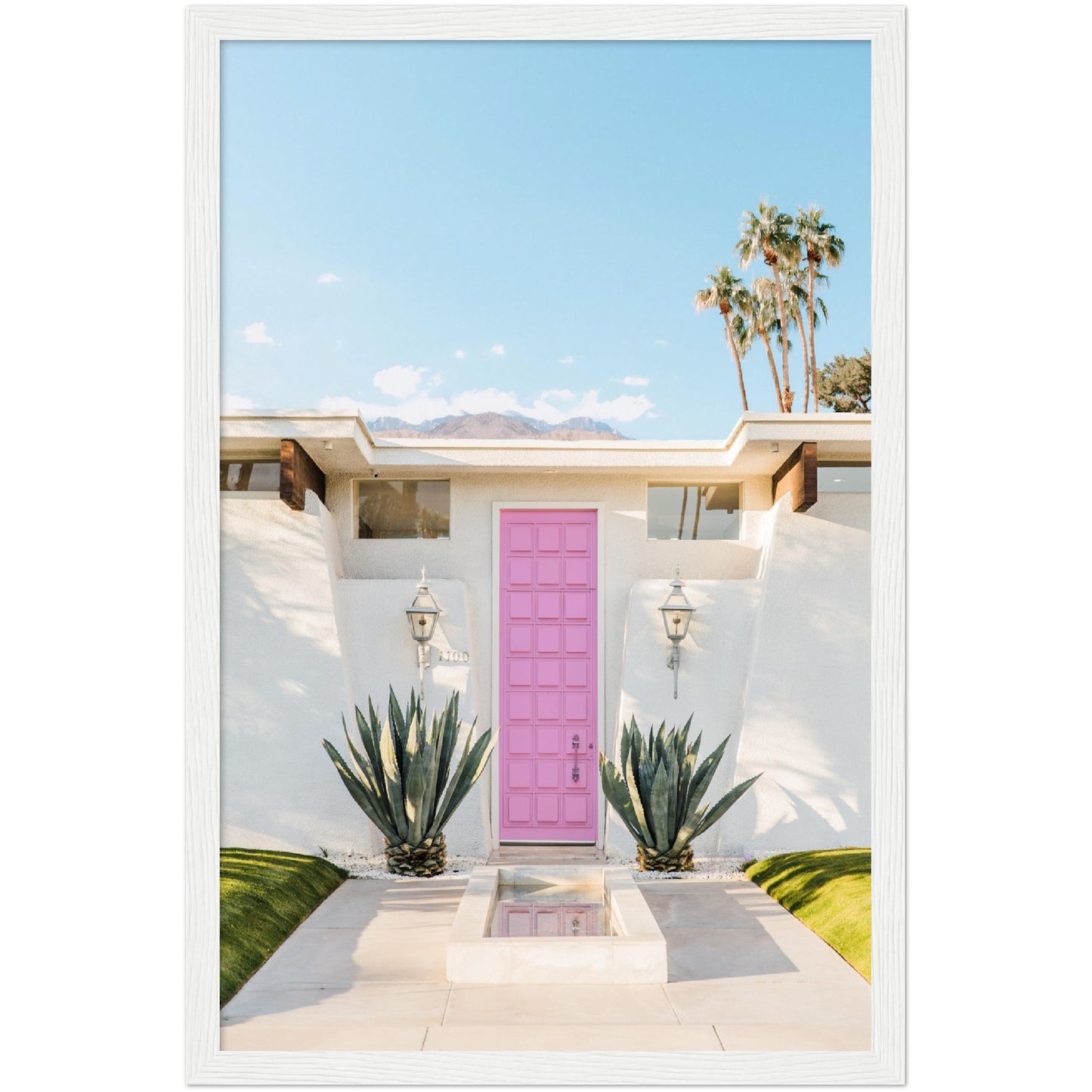 Pink Door Palm Springs Poster