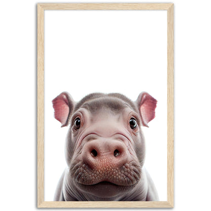 Little Hippo Portrait