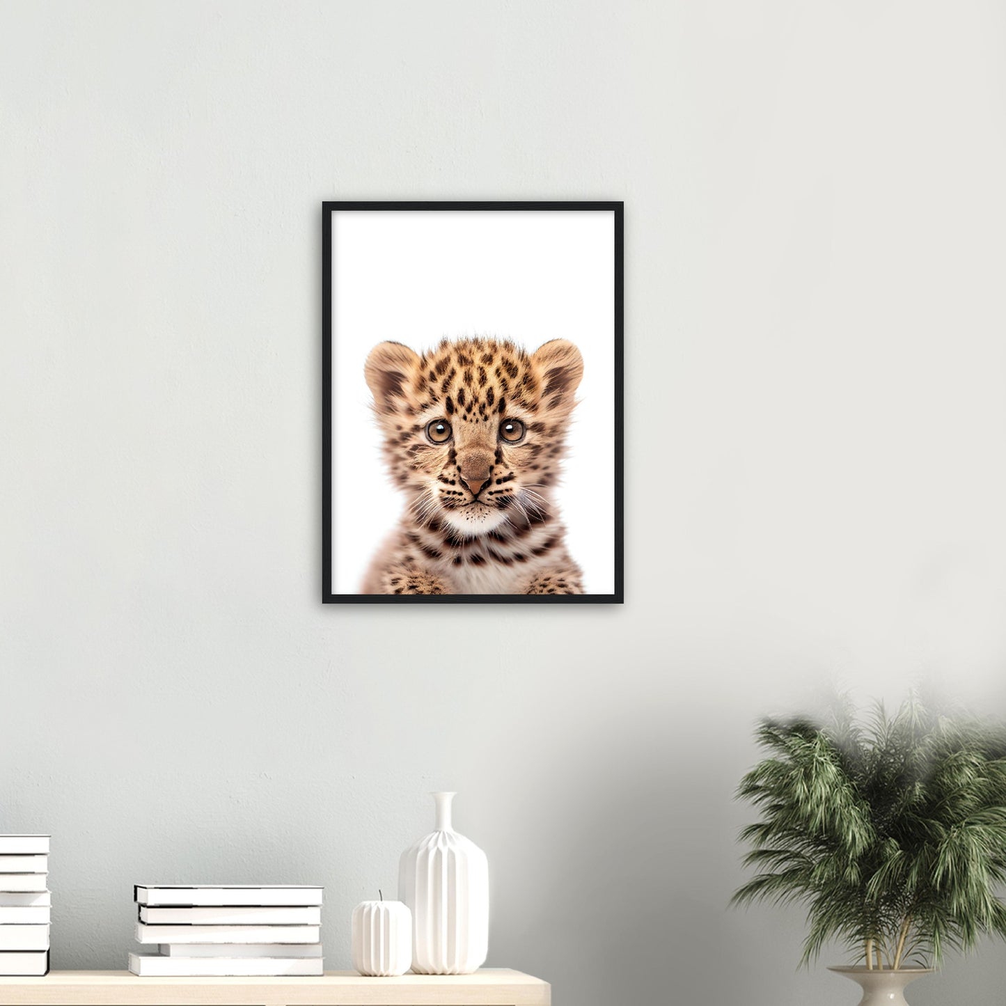 Baby Leopard Poster