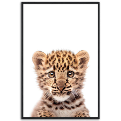 Baby Leopard Poster